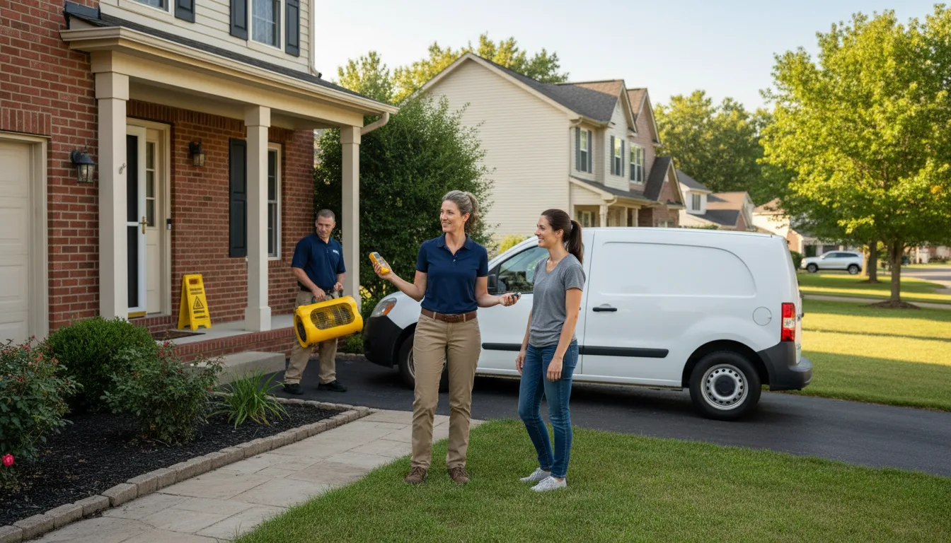 Water restoration image for Water Damage & Restoration Services in Malta Bend, MO